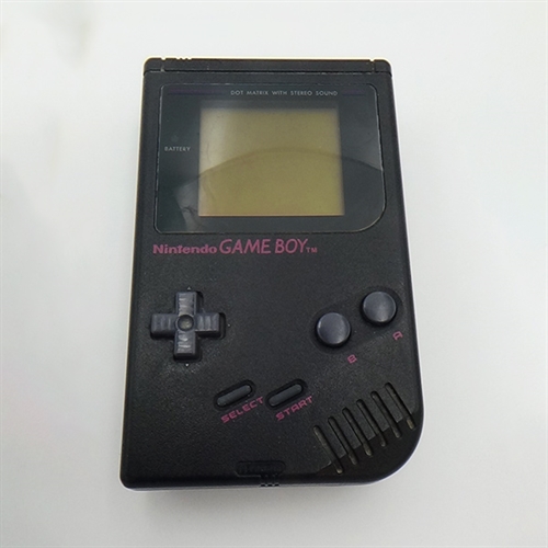 Gameboy Original Konsol - Sort - SNR GH4213709 (B Grade) (Genbrug)
